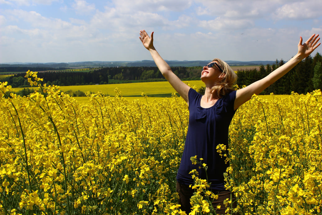 A Woman in a Field